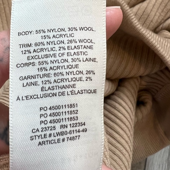 Babaton Tan Lounge Pants - L - Picture 6 of 6